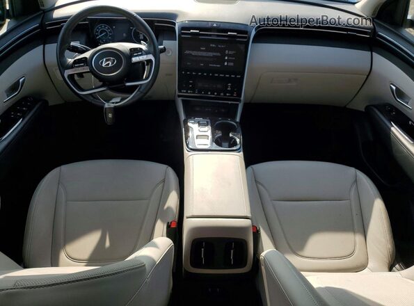 KM8JCCD15RU213933 2024 HYUNDAI TUCSON White Widok deski rozdzielczej