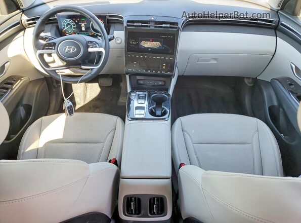 KM8JCCD17RU147482 2024 HYUNDAI TUCSON Gray Dashboard view