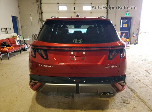 KM8JCDD11TU400017 2026 HYUNDAI TUCSON Red Rear view