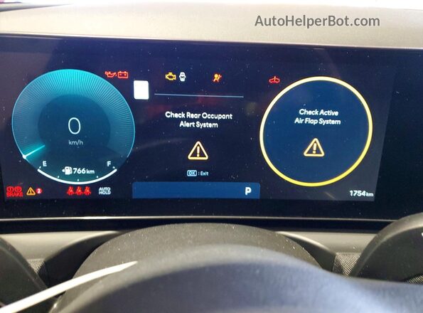 KM8JCDD11TU400017 2026 HYUNDAI TUCSON Red Instrument cluster view