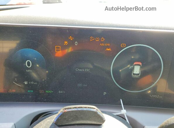 KM8JCDD12SU340473 2025 HYUNDAI TUCSON Gray Instrument cluster view