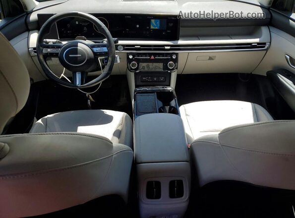 KM8JCDD13SU330941 2025 HYUNDAI TUCSON Blue Dashboard view