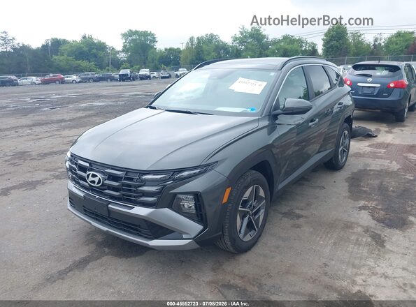 KM8JCDD15SU341942 2025 HYUNDAI TUCSON HYBRID Серый Передняя левая четверть