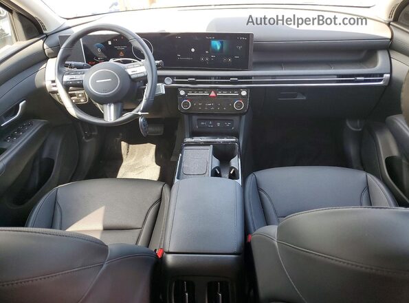 KM8JCDD16SU381480 2025 HYUNDAI TUCSON Silver Dashboard view