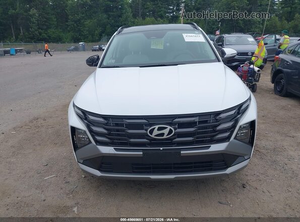KM8JCDD16SU386744 2025 HYUNDAI TUCSON HYBRID White უკანა სალონის ხედი