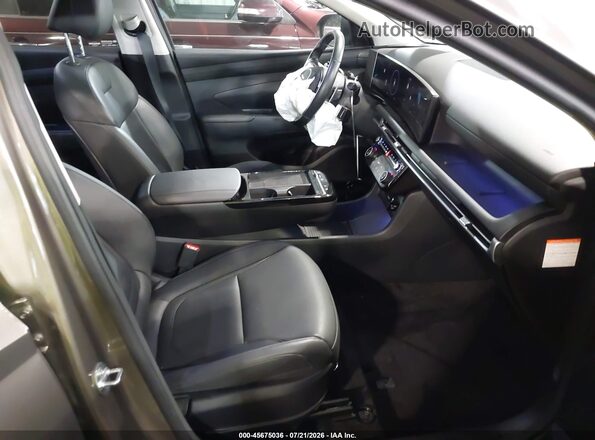 KM8JCDD17SU325628 2025 HYUNDAI TUCSON HYBRID Brown Widok wnętrza z przodu