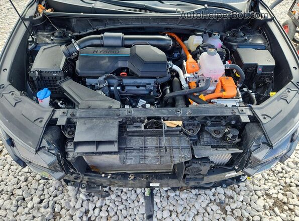 KM8JCDD17SU332689 2025 HYUNDAI TUCSON Black Widok komory silnika