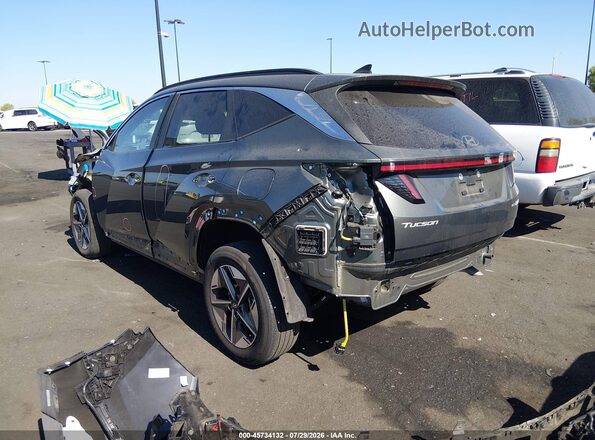 KM8JCDD1XSU341497 2025 HYUNDAI TUCSON HYBRID Gray Trasero izquierdo