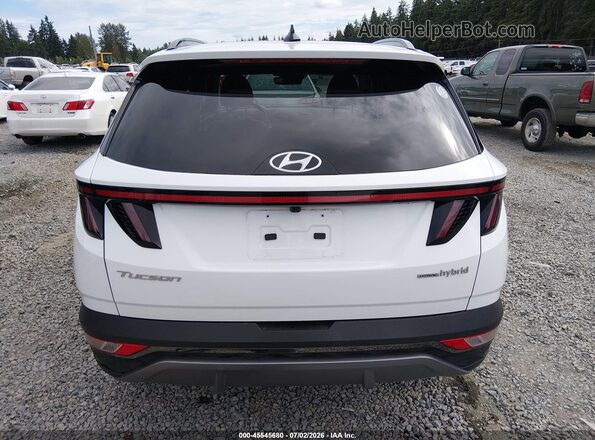 KM8JECA14NU078663 2022 HYUNDAI TUCSON HYBRID White 