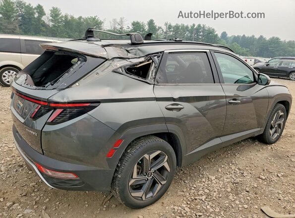 KM8JECA15NU016883 2022 HYUNDAI TUCSON Gray უკანა მარჯვენა