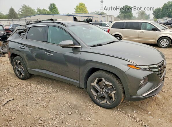 KM8JECA15NU016883 2022 HYUNDAI TUCSON Gray წინა მარჯვენა