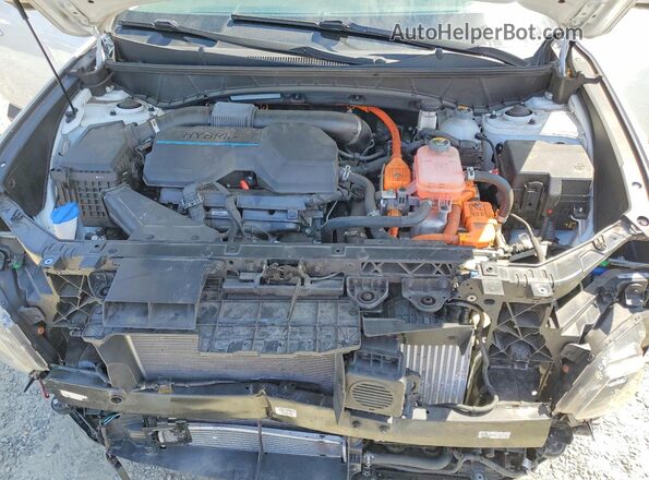 KM8JECA16PU095791 2023 HYUNDAI TUCSON White Engine compartment view