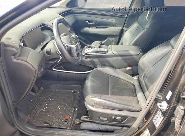 KM8JECA17NU014763 2022 HYUNDAI TUCSON Black Vista interior delantera