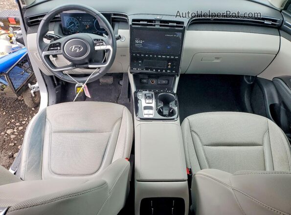 KM8JECA17PU099395 2023 HYUNDAI TUCSON Silver Вид панелі приладів