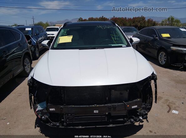 KM8JECA17PU112159 2023 HYUNDAI TUCSON HYBRID White Սարքավորումների վահանակի տեսք
