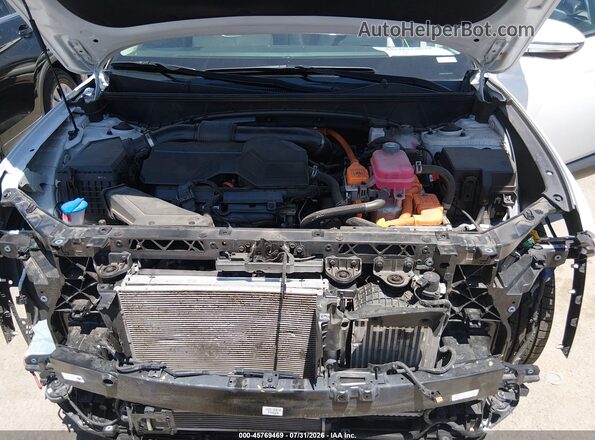 KM8JECA17PU112159 2023 HYUNDAI TUCSON HYBRID White Հետևի տեսք