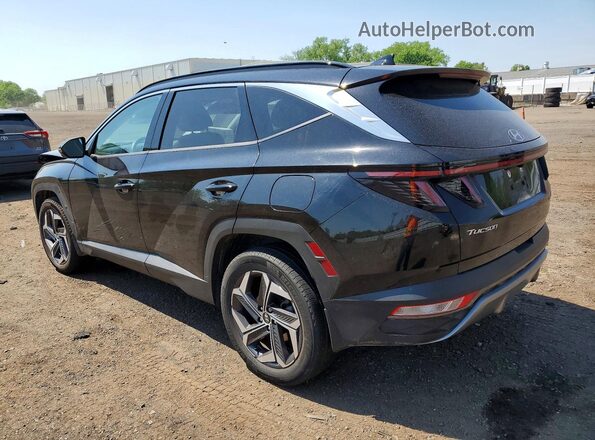 KM8JECA19NU033962 2022 HYUNDAI TUCSON Черный Задняя левая четверть