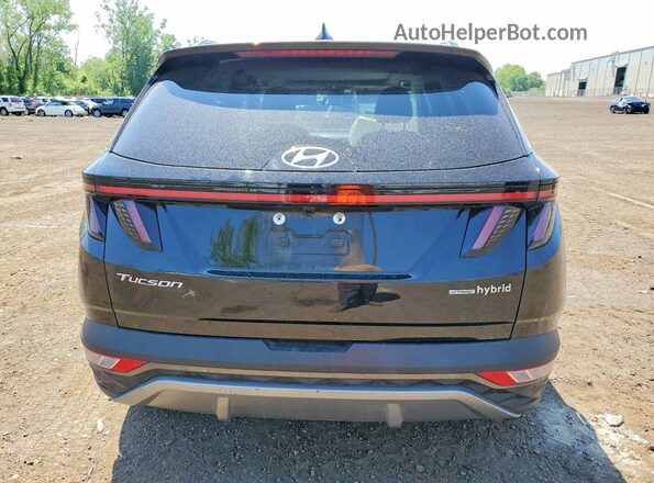 KM8JECA19NU033962 2022 HYUNDAI TUCSON Черный Вид сзади