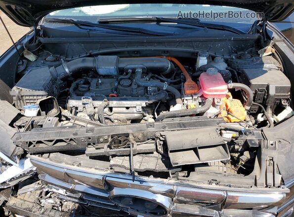 KM8JECA19NU033962 2022 HYUNDAI TUCSON Черный Вид подкапотного пространства