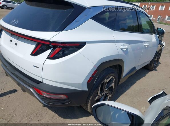 KM8JECAE3NU133199 2022 HYUNDAI TUCSON Белый Задняя левая четверть