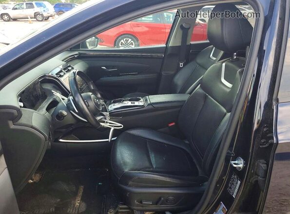 KM8JECAE7PU192534 2023 HYUNDAI TUCSON Blue წინა სალონის ხედი