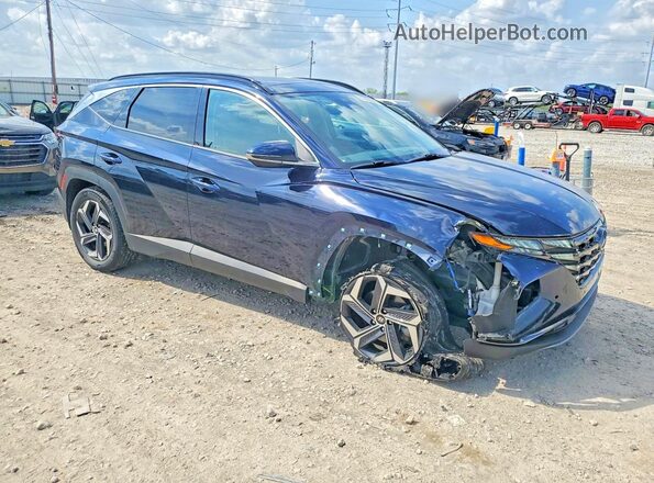 KM8JECAE7PU192534 2023 HYUNDAI TUCSON Blue წინა მარჯვენა