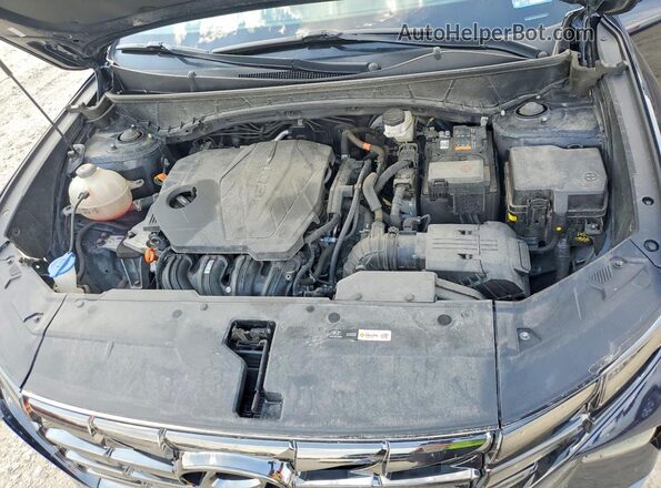 KM8JECAE7PU192534 2023 HYUNDAI TUCSON Blue ძრავის განყოფილების ხედი
