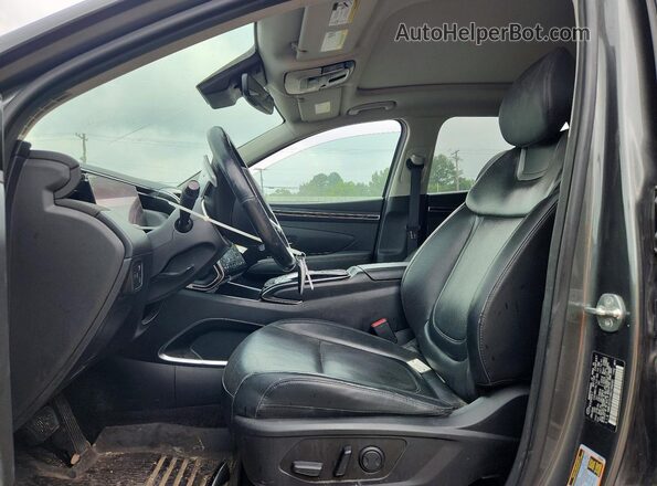 KM8JECD14RU194690 2024 HYUNDAI TUCSON Gray წინა სალონის ხედი