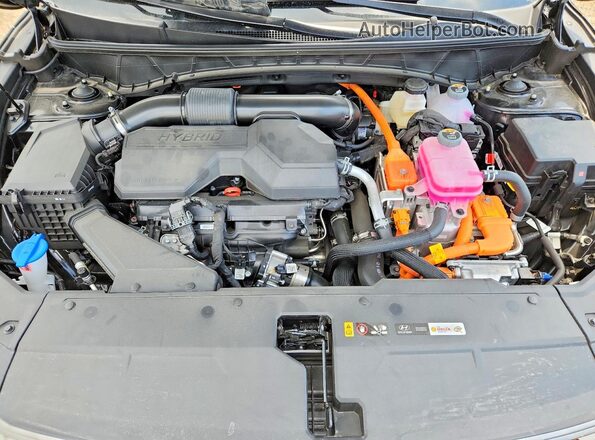 KM8JEDD13TU404760 2026 HYUNDAI TUCSON Black Vista del compartimento del motor