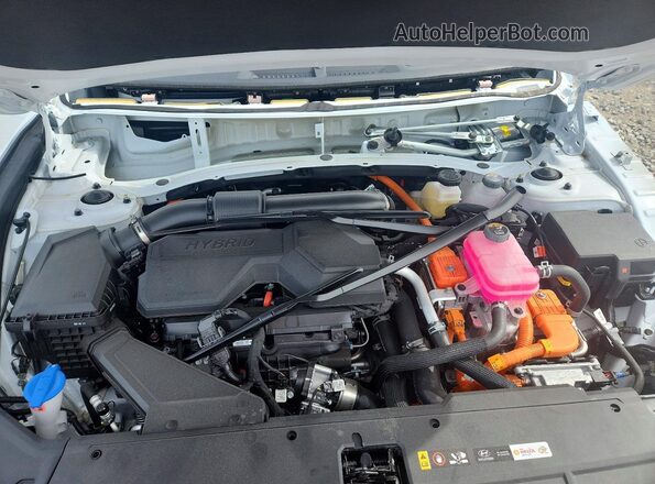 KM8JEDD17TU414630 2026 HYUNDAI TUCSON White Engine compartment view