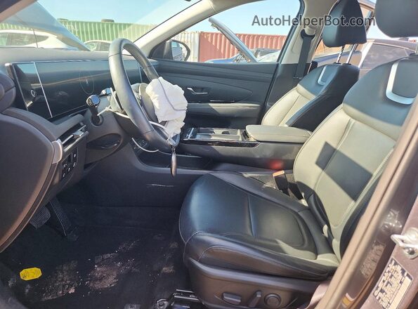KM8JEDD18SU274439 2025 HYUNDAI TUCSON Серый Вид салона спереди