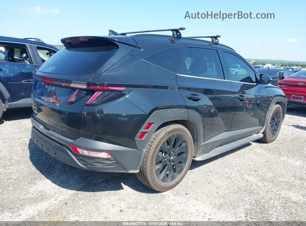 KM8JF3AE0NU105986 2022 HYUNDAI TUCSON Black Задня права чверть