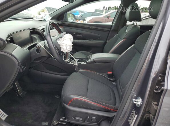 KM8JF3AE1PU178769 2023 HYUNDAI TUCSON Gray Սալոնի դիմացի տեսք