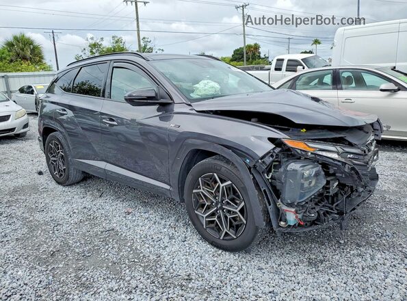 KM8JF3AE1PU178769 2023 HYUNDAI TUCSON Gray Առջևի աջ