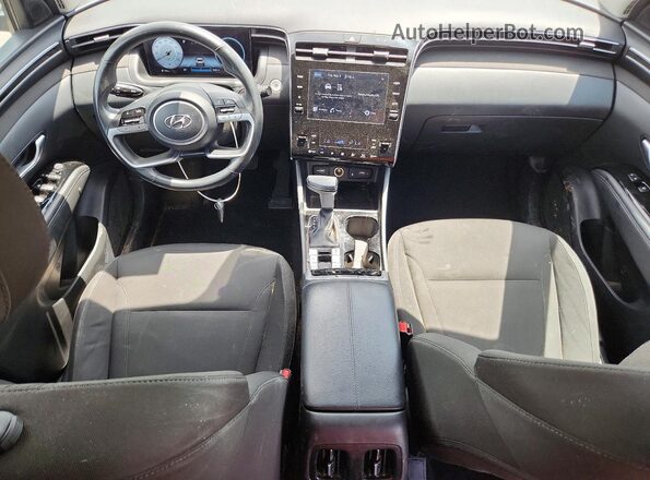 KM8JF3AE6NU148003 2022 HYUNDAI TUCSON White Widok deski rozdzielczej