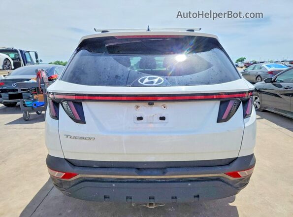 KM8JF3AE6NU148003 2022 HYUNDAI TUCSON White Widok z tyłu
