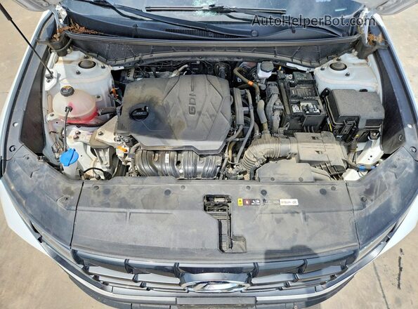 KM8JF3AE6NU148003 2022 HYUNDAI TUCSON White Widok wnętrza z tyłu