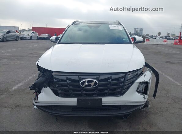KM8JFCA10NU067950 2022 HYUNDAI TUCSON HYBRID Белый Вид щитка приборов