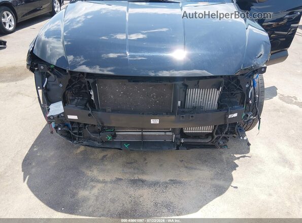 KM8JFCA10NU072999 2022 HYUNDAI TUCSON HYBRID Black Widok z przodu