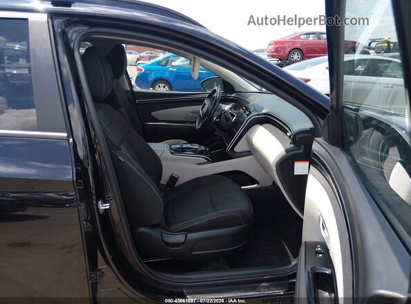 KM8JFCA10NU072999 2022 HYUNDAI TUCSON HYBRID Black Widok wnętrza z przodu