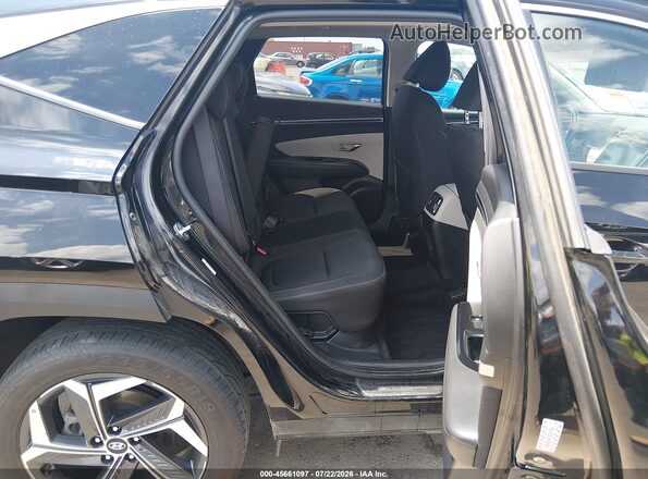 KM8JFCA10NU072999 2022 HYUNDAI TUCSON HYBRID Black Widok naklejki z numerem VIN