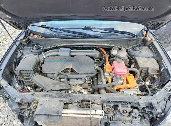 KM8JFCA10PU134565 2023 HYUNDAI TUCSON Blue Rear interior view