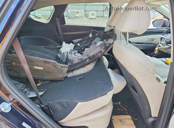 KM8JFCA10PU134565 2023 HYUNDAI TUCSON Blue Rear seats view