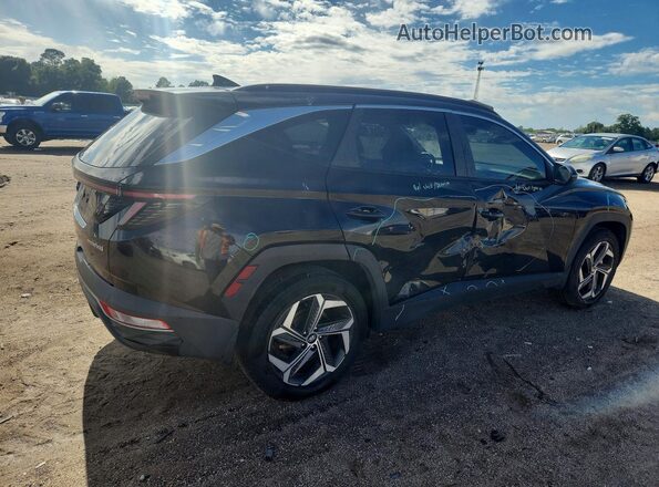 KM8JFCA11NU073904 2022 HYUNDAI TUCSON Black Trasero derecho