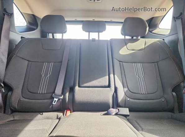 KM8JFCA11NU073904 2022 HYUNDAI TUCSON Black Vista de los asientos traseros