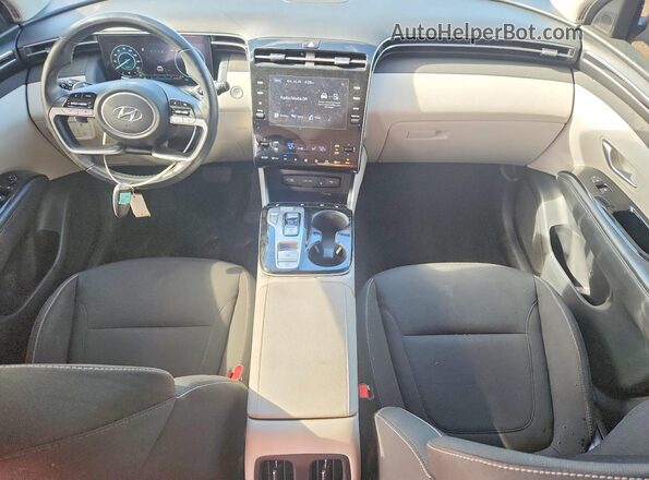 KM8JFCA11NU073904 2022 HYUNDAI TUCSON Black Vista del salpicadero