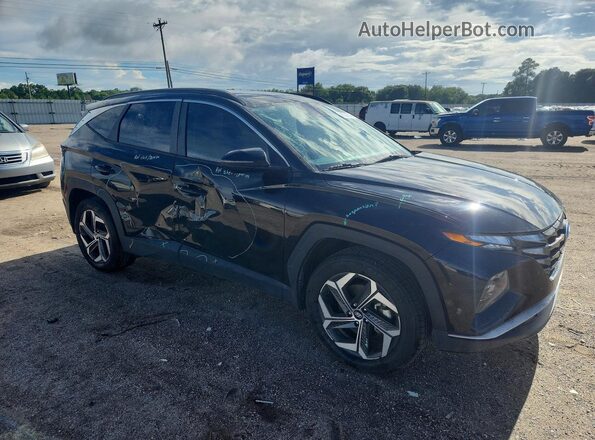 KM8JFCA11NU073904 2022 HYUNDAI TUCSON Black Delantero derecho