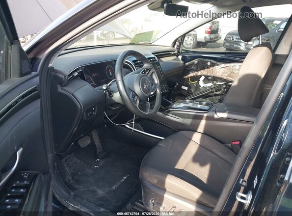 KM8JFCA11NU079931 2022 HYUNDAI TUCSON HYBRID Dark Blue წინა სალონის ხედი