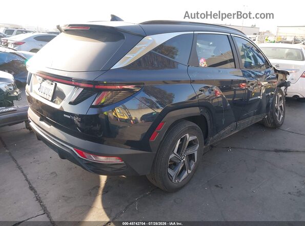KM8JFCA11NU079931 2022 HYUNDAI TUCSON HYBRID Dark Blue უკანა მარჯვენა