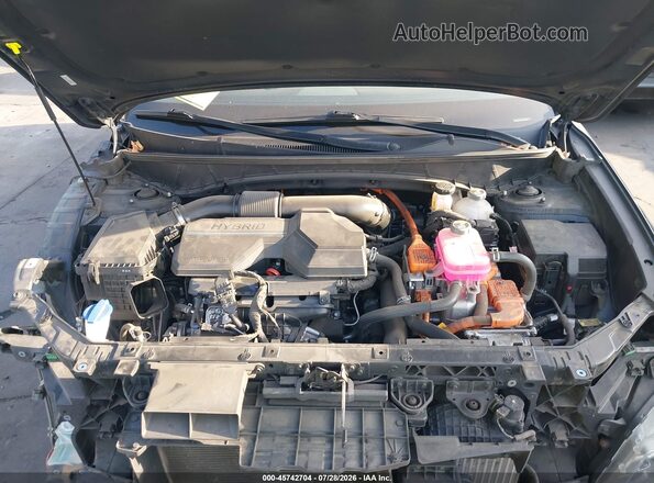 KM8JFCA11NU079931 2022 HYUNDAI TUCSON HYBRID Dark Blue უკანა ხედი